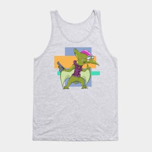 Punk rock unicorn bird Tank Top